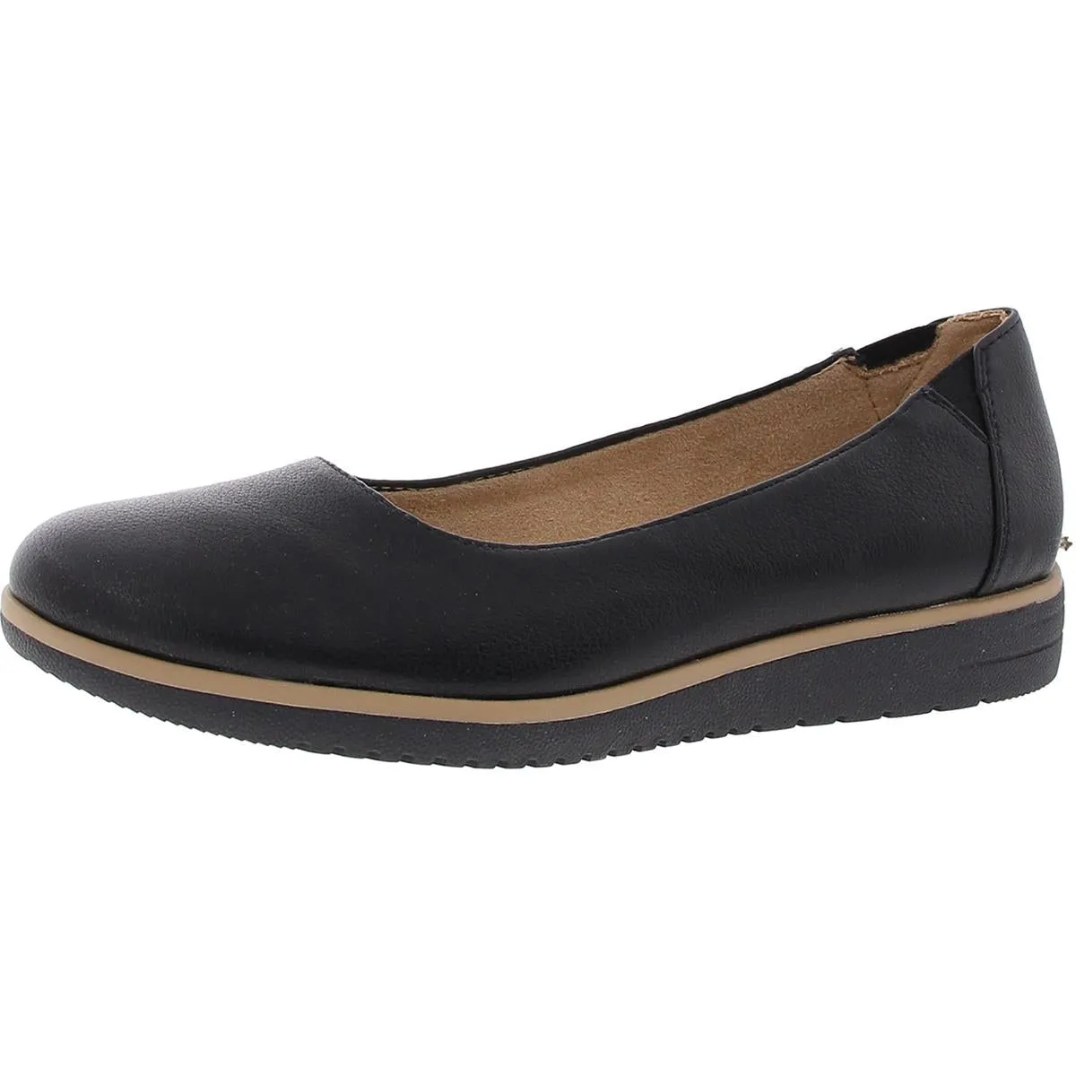 Idea Ballet Womens Faux Suede Slip On Loafers