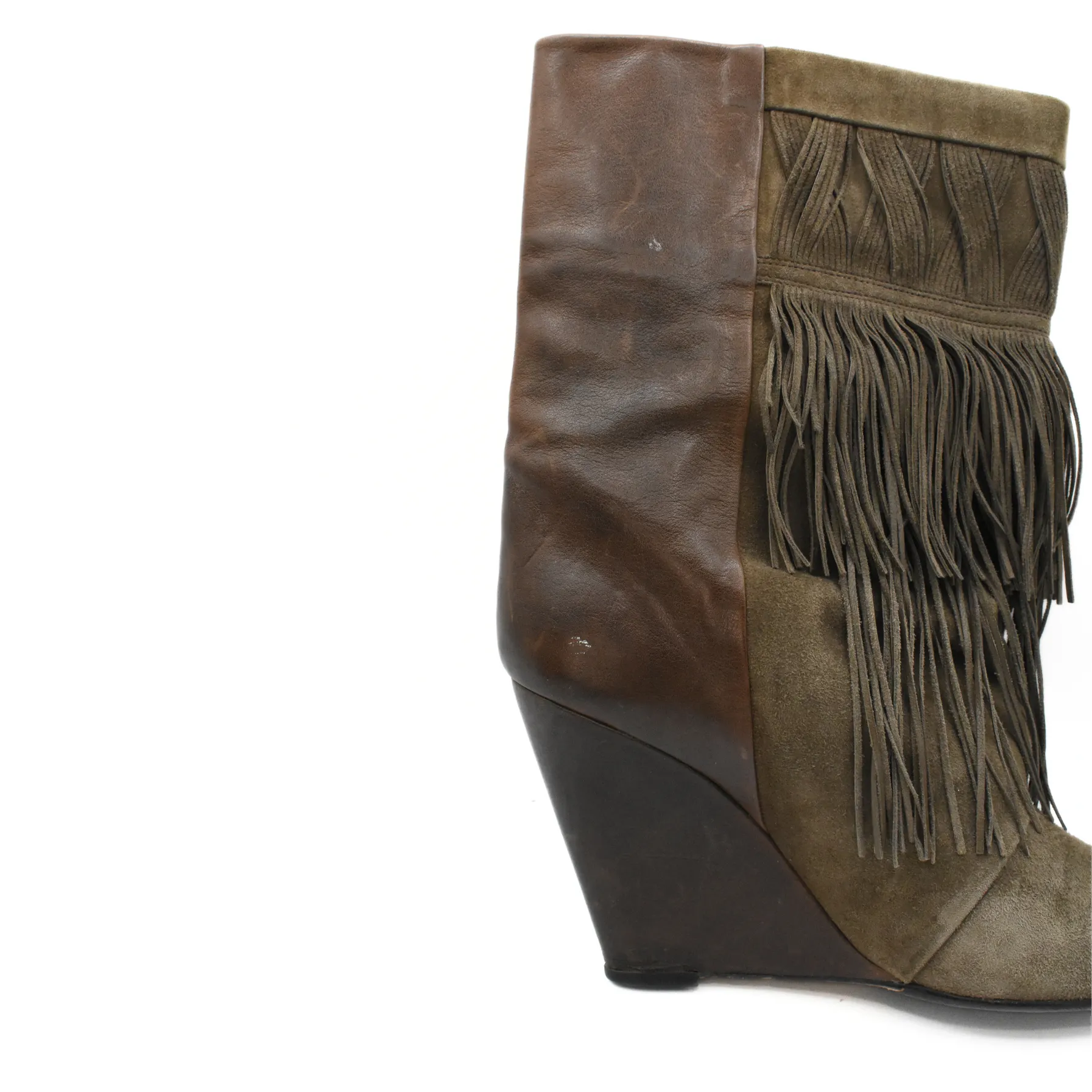 Isabel Marant 'Jacob' Wedge Boots - Women's 41