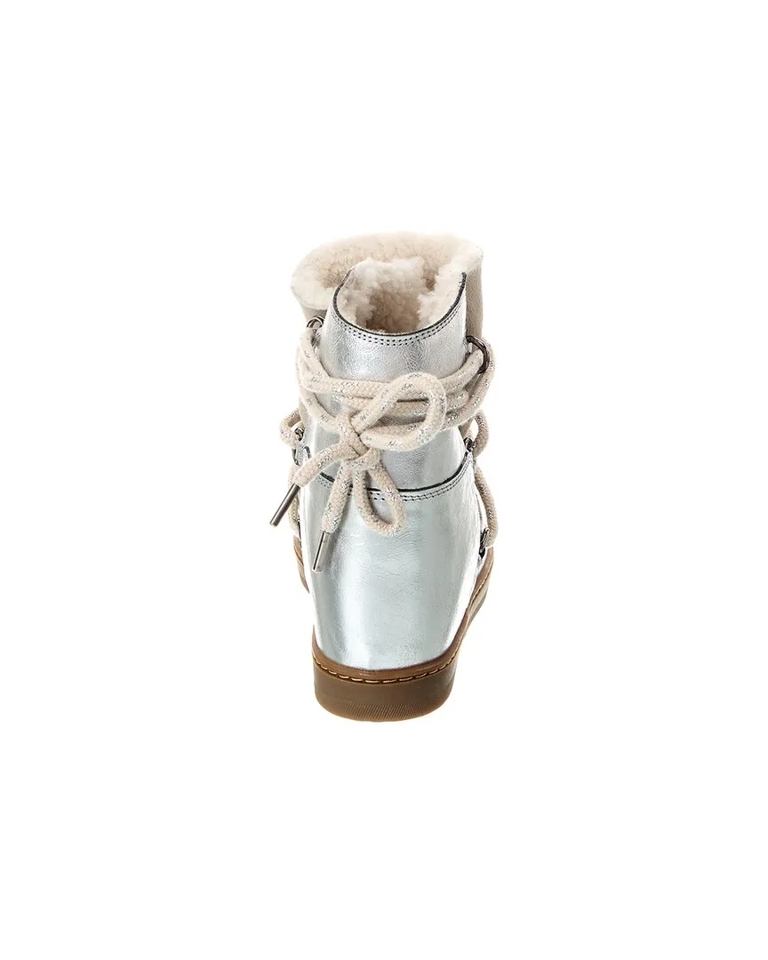 Isabel Marant Nowles Leather Snow Boot