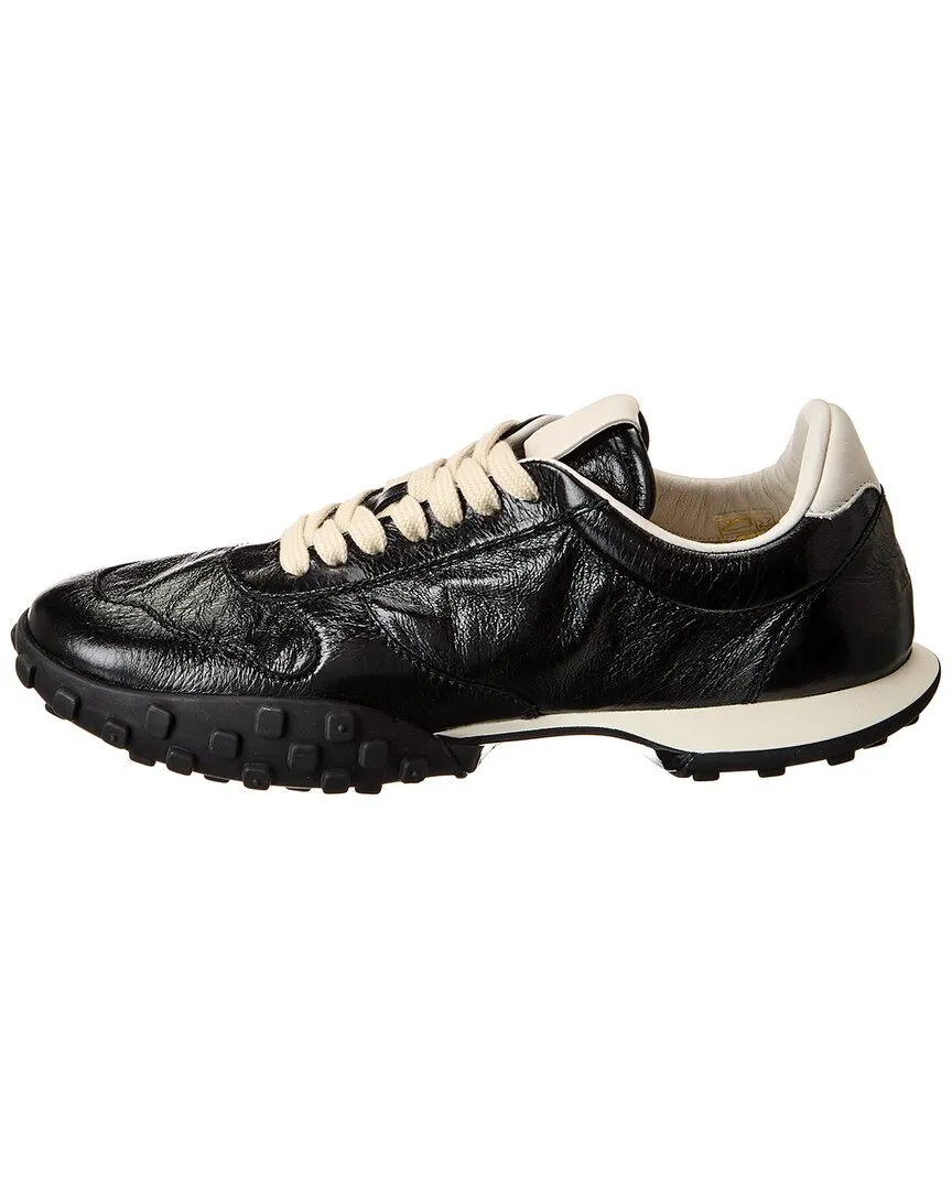 Jil Sander Logo Leather Sneaker