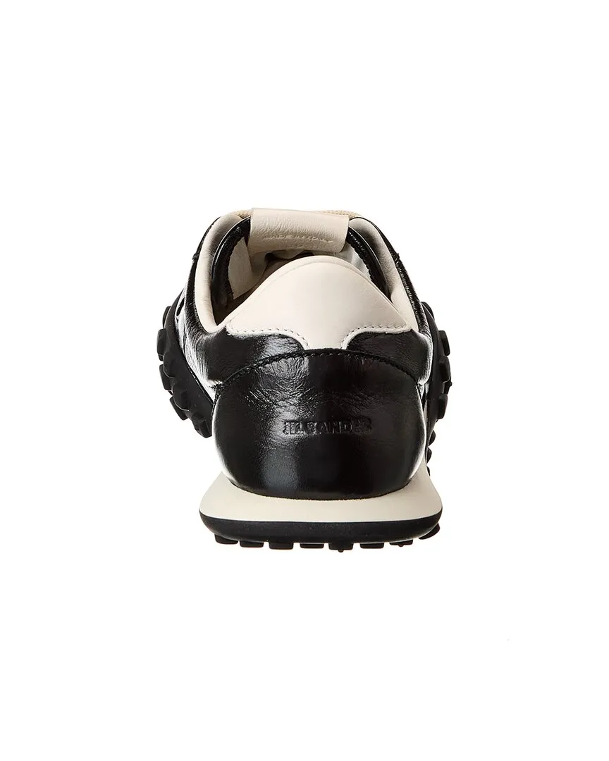 Jil Sander Logo Leather Sneaker