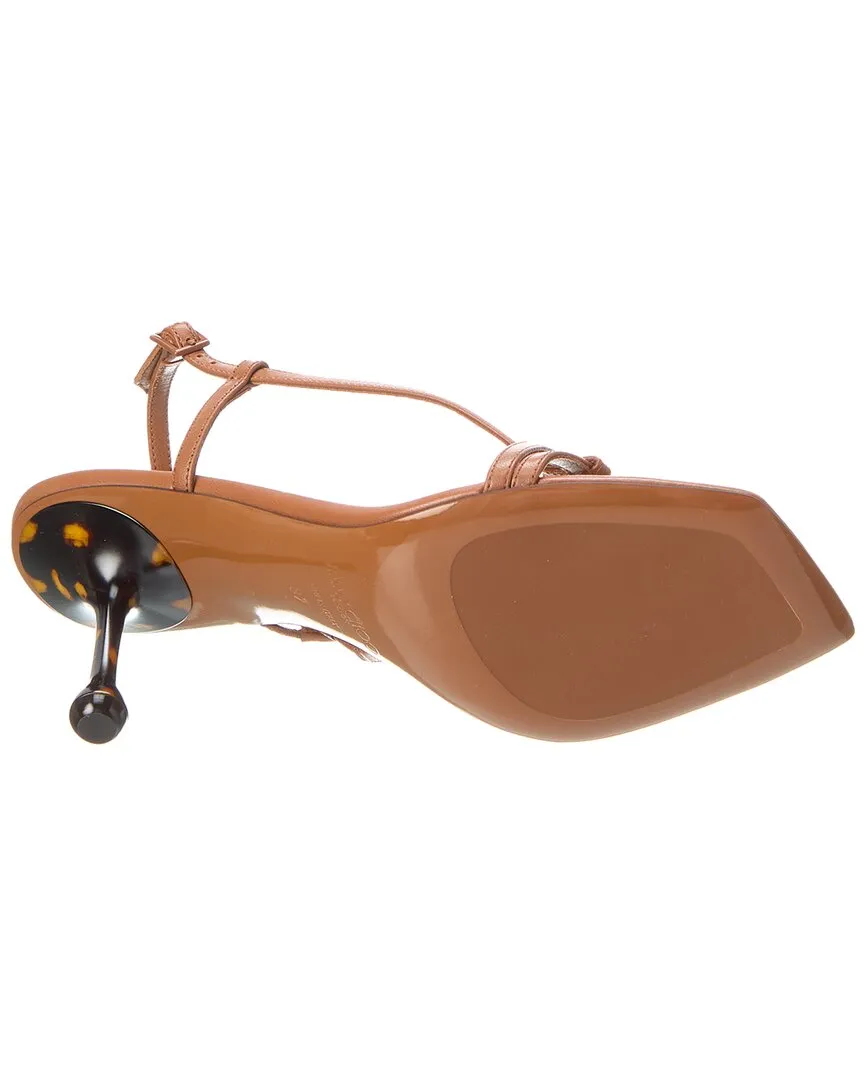 Jimmy Choo Etana 80 Leather Sandal