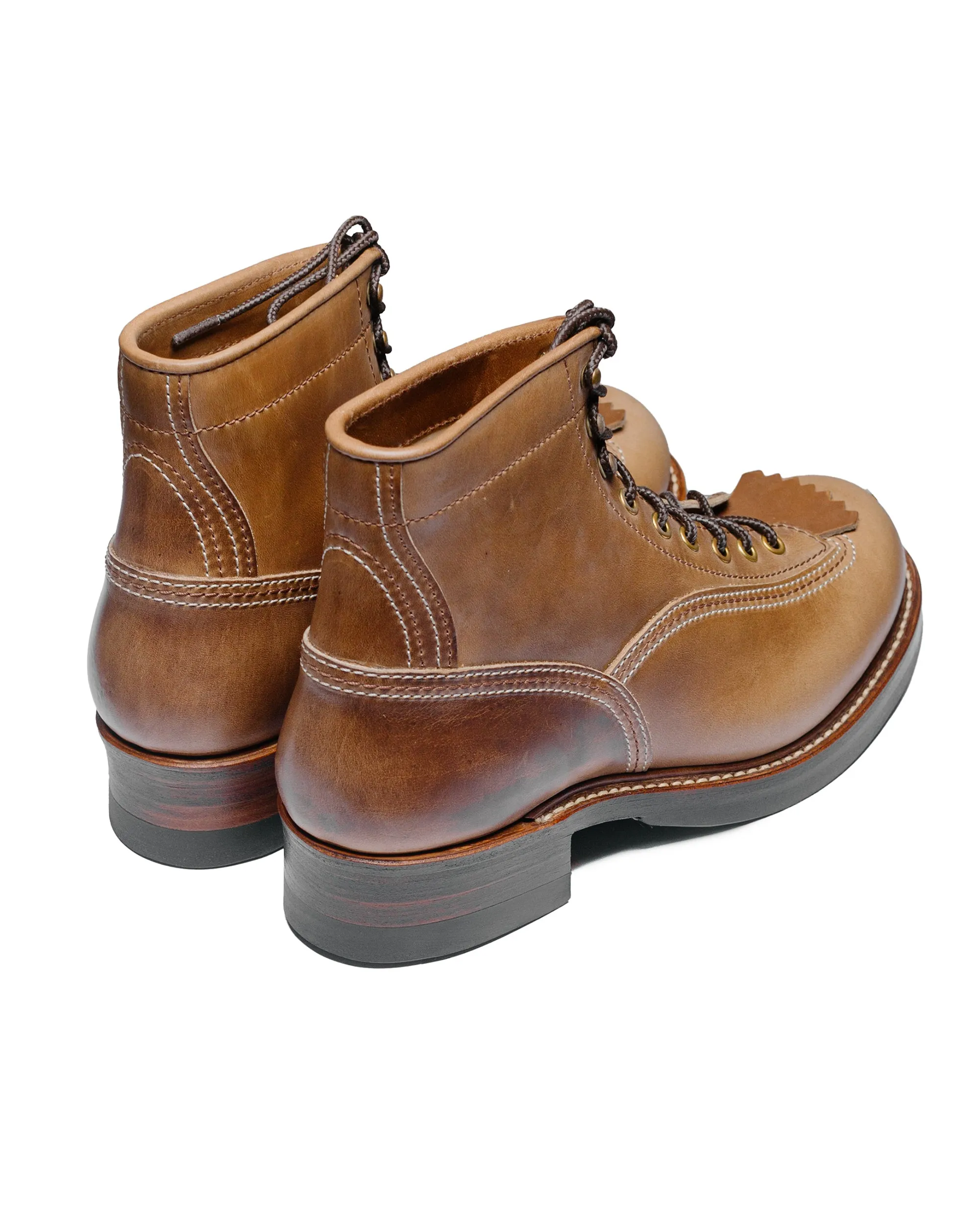 John Lofgren Bootmaker Donkey Puncher Boots Horween Leather CXL Natural