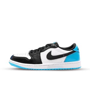 Jordan 1 Retro Low OG Black Dark Powder Blue