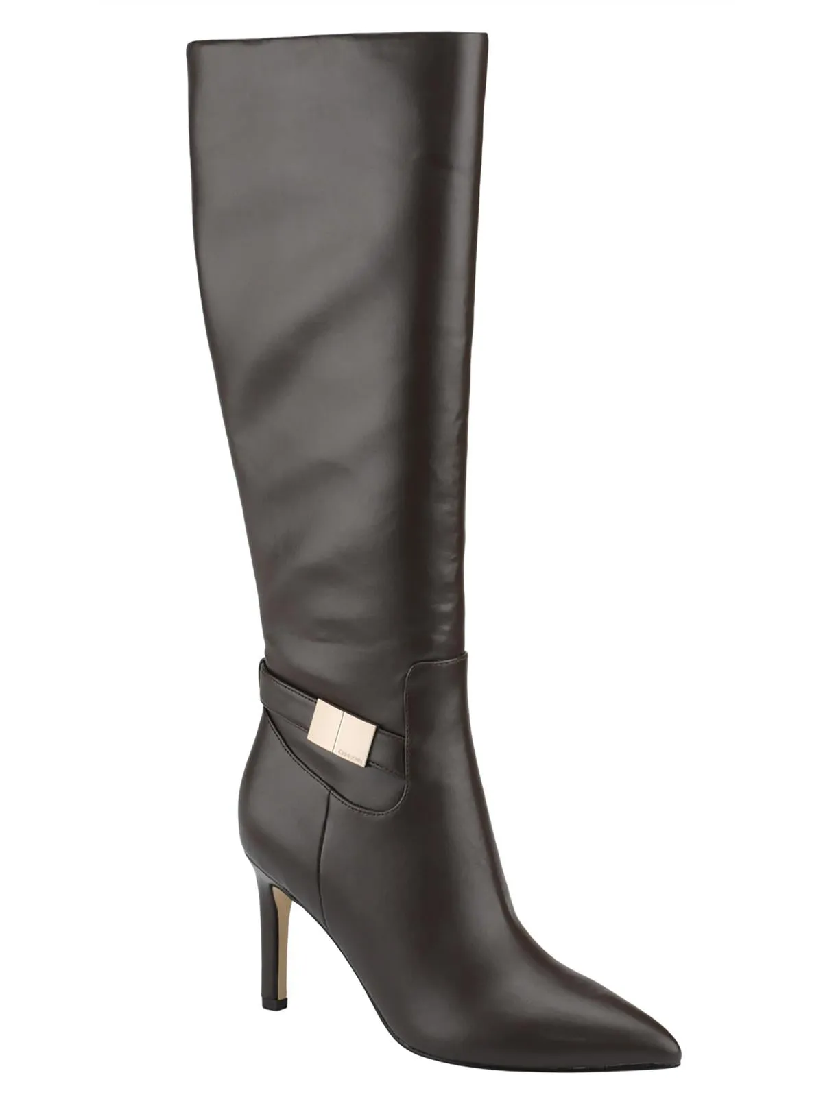 KCJEORA Womens Faux Leather Tall Knee-High Boots