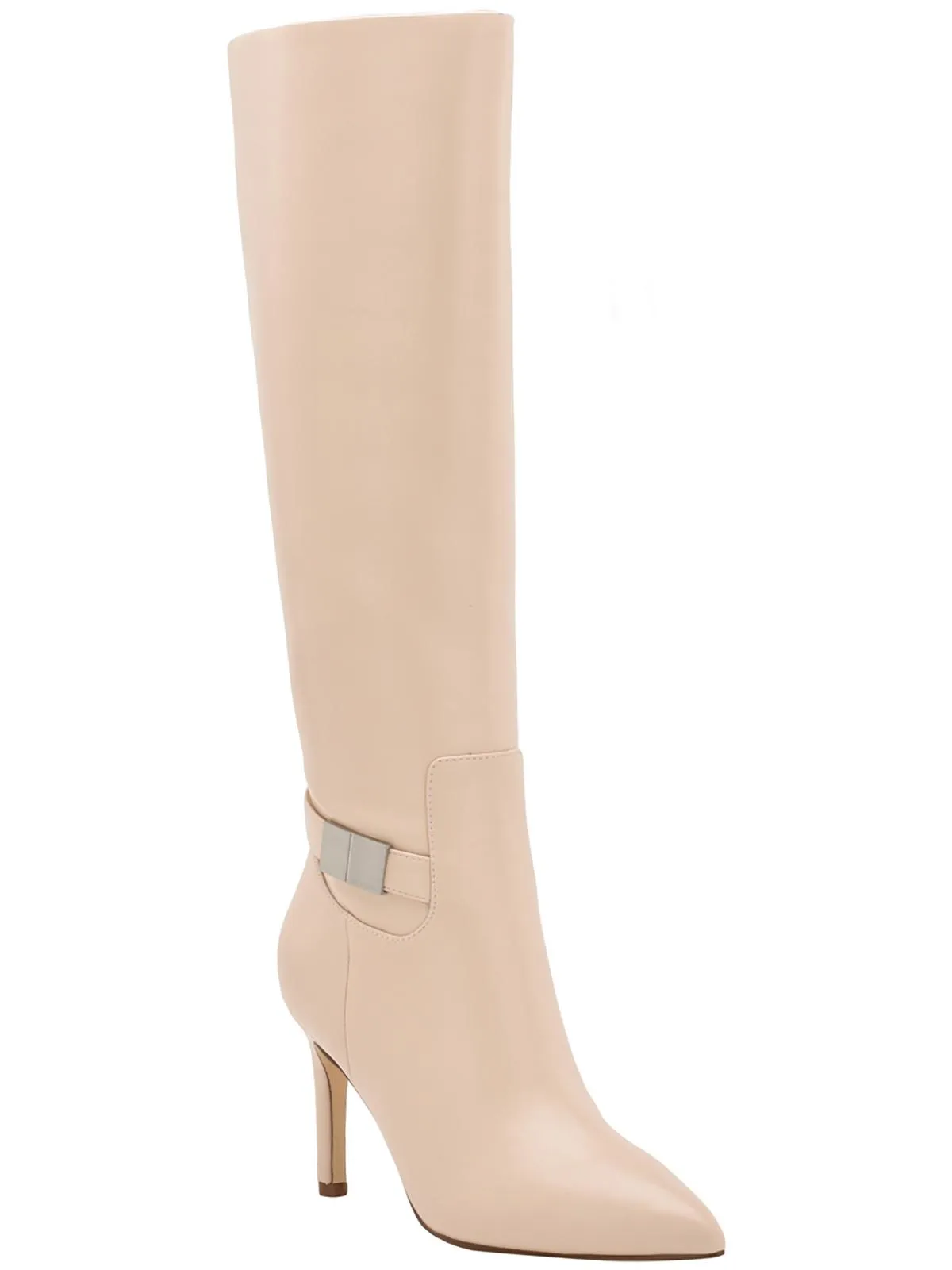 KCJEORA Womens Faux Leather Tall Knee-High Boots