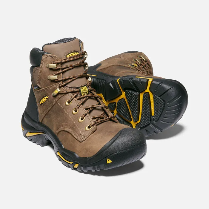 KEEN UTILITY MEN'S MT VERNON 6" WATERPROOF STEEL TOE BOOT