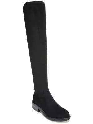 Kennedy Womens Suede Tall Knee-High Boots