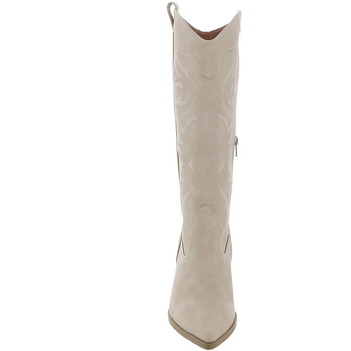 KINDRED Womens Faux leather Block Heel Cowboy, Western Boots