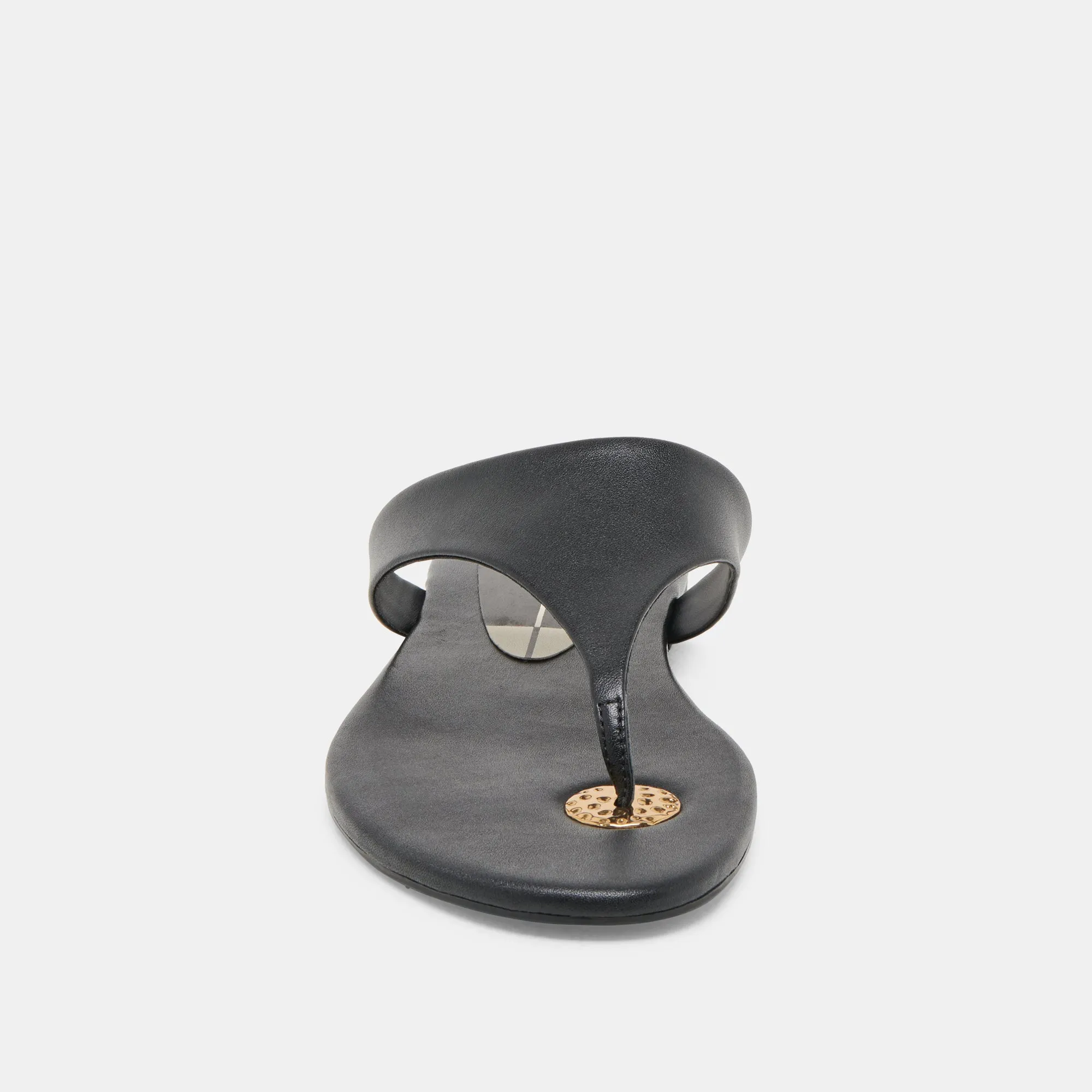 KITTLE SANDALS BLACK LEATHER