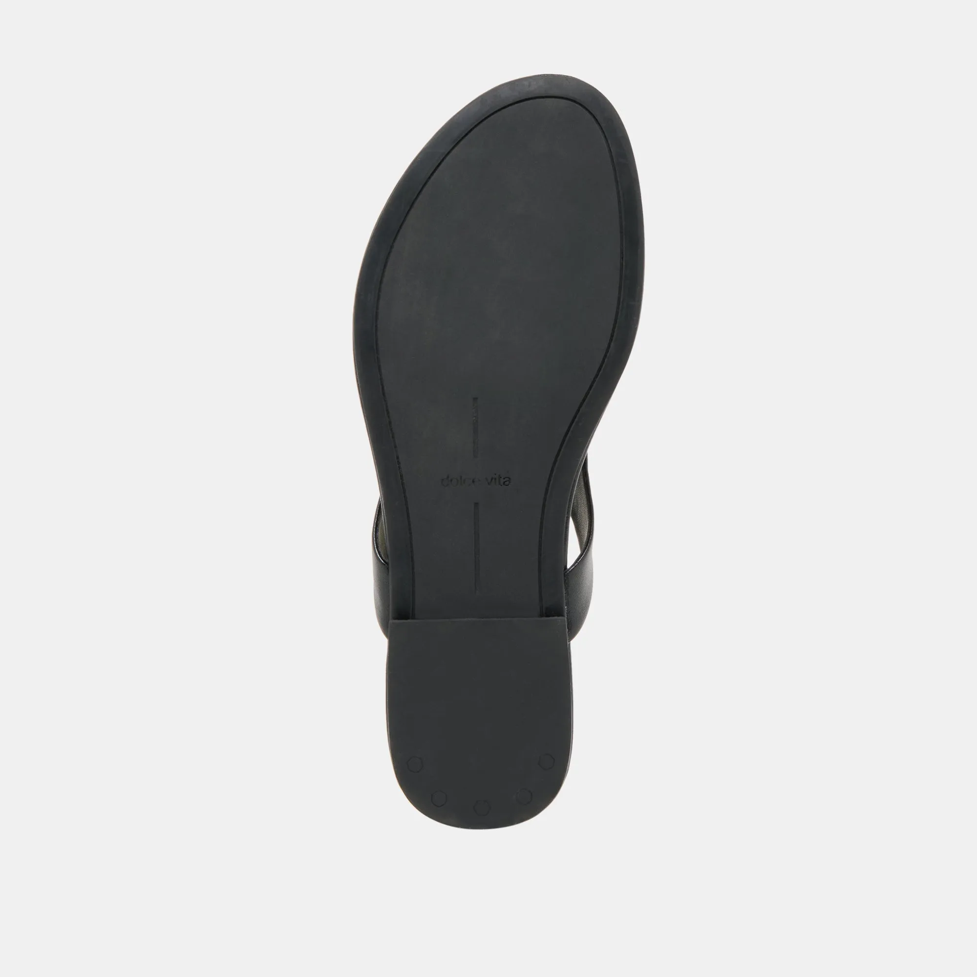 KITTLE SANDALS BLACK LEATHER