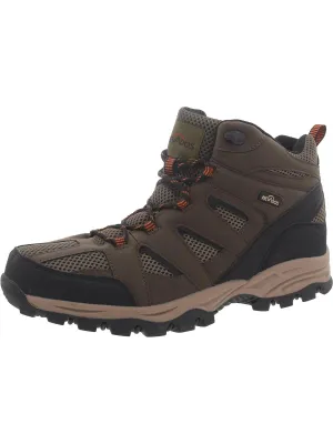 Larkin Mens Leather Outdoor Hiking Boots