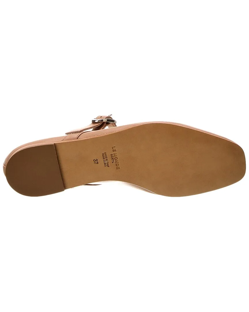 Le Monde Beryl Mary Jane Leather Flat