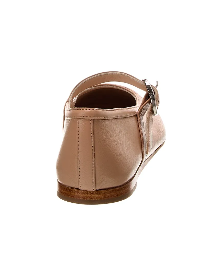 Le Monde Beryl Mary Jane Leather Flat