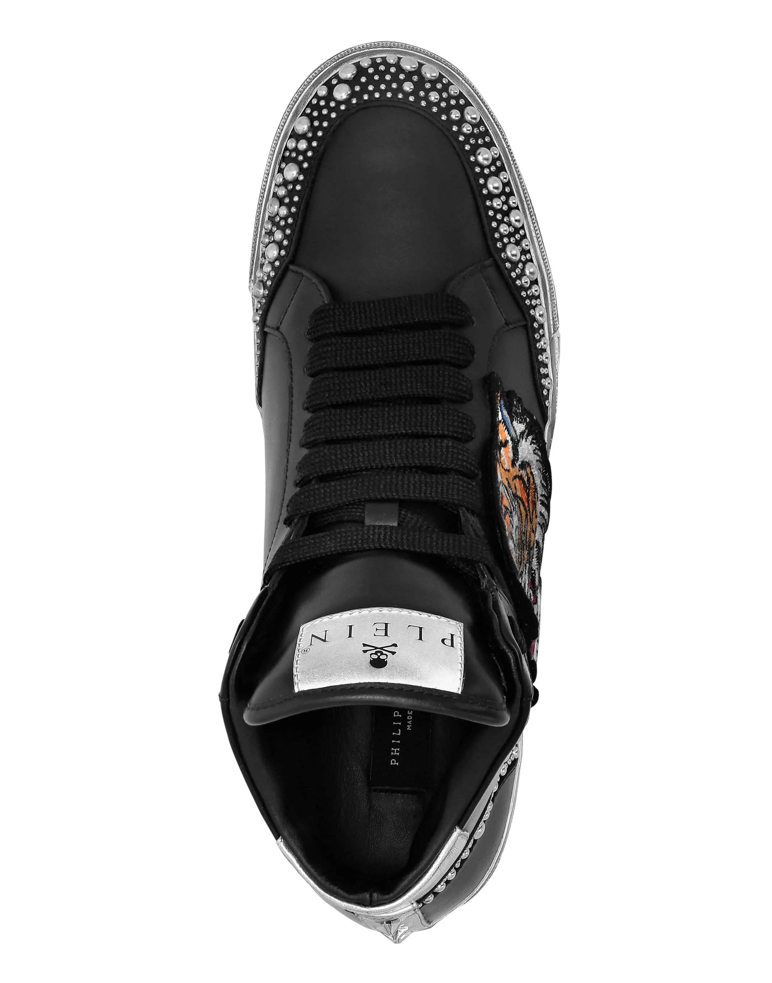 Leather Hi-Top Sneakers Retrokickz Tiger