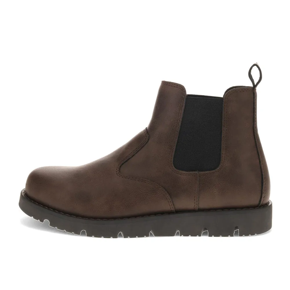 Levi's Mens Chelsea Logger Synthetic Leather Casual Pull On Boot