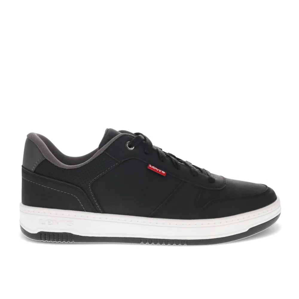 Levi's Mens Drive Lo CBL Synthetic Leather Casual Lace Up Sneaker Shoe