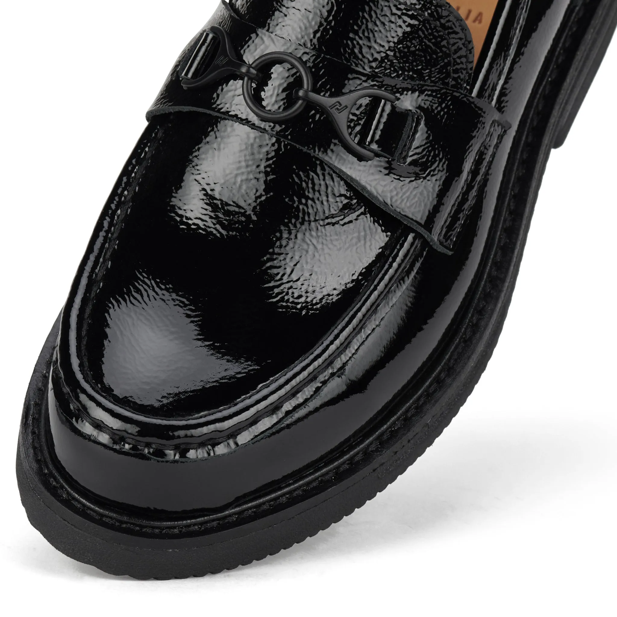 Loafer Rise Black Patent