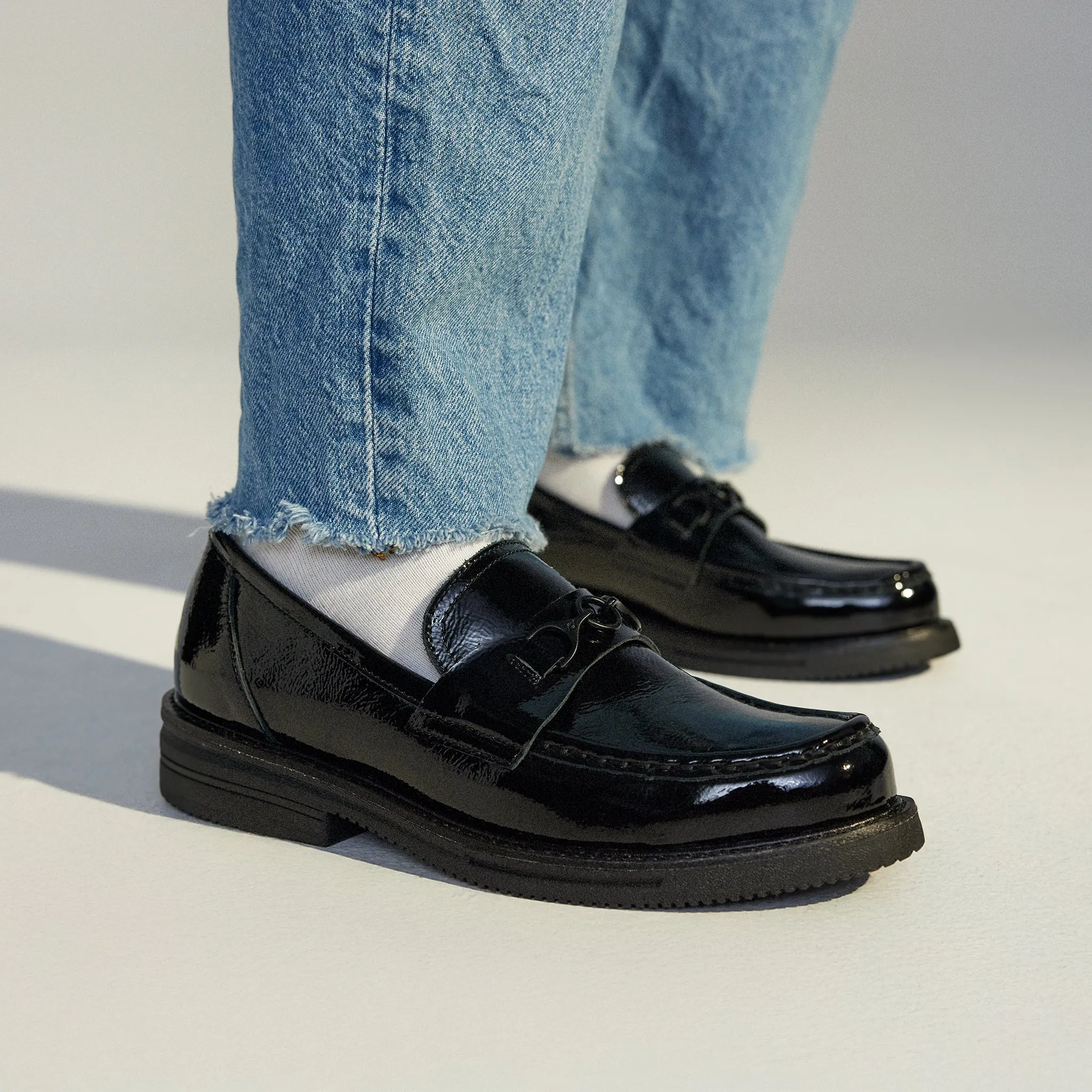 Loafer Rise Black Patent