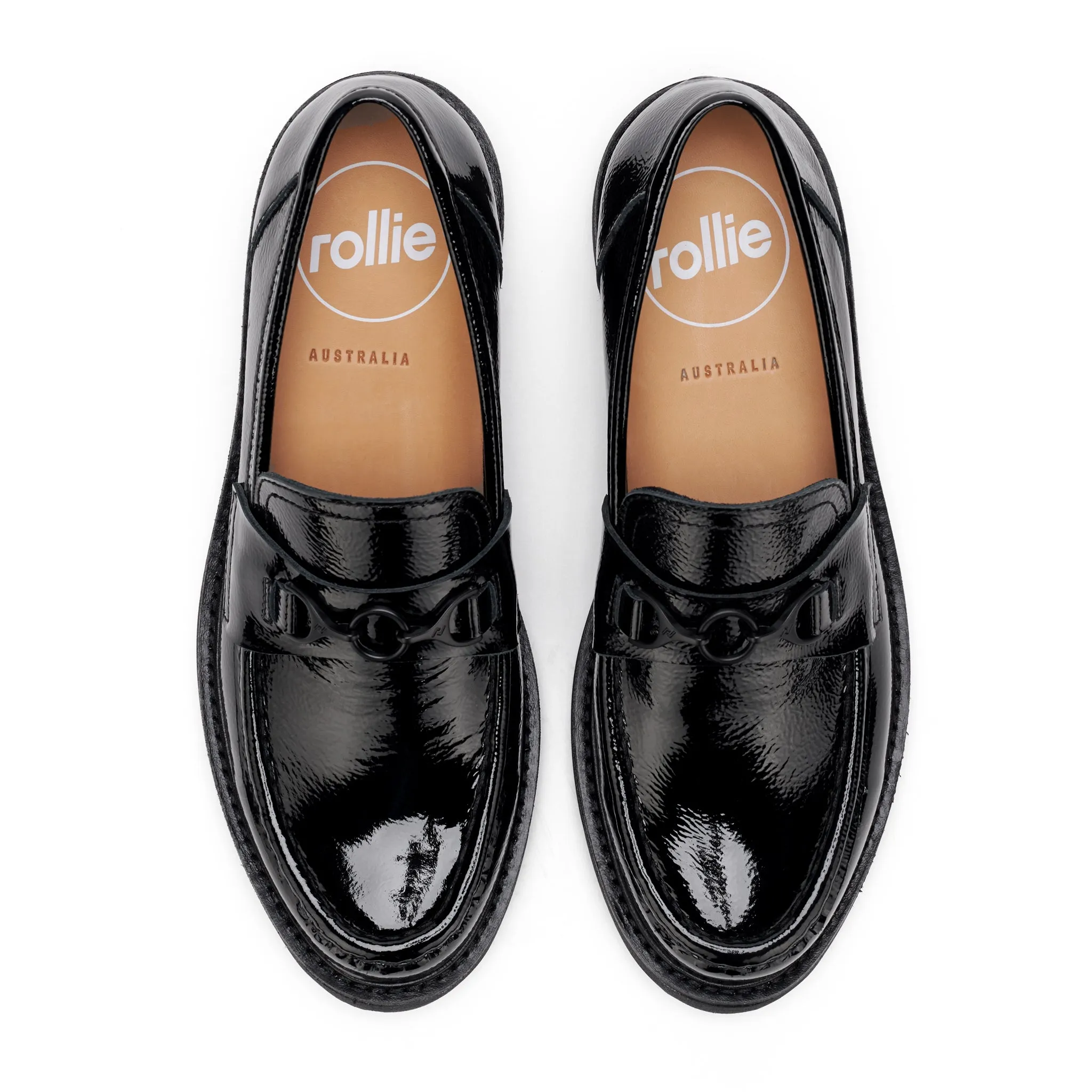 Loafer Rise Black Patent