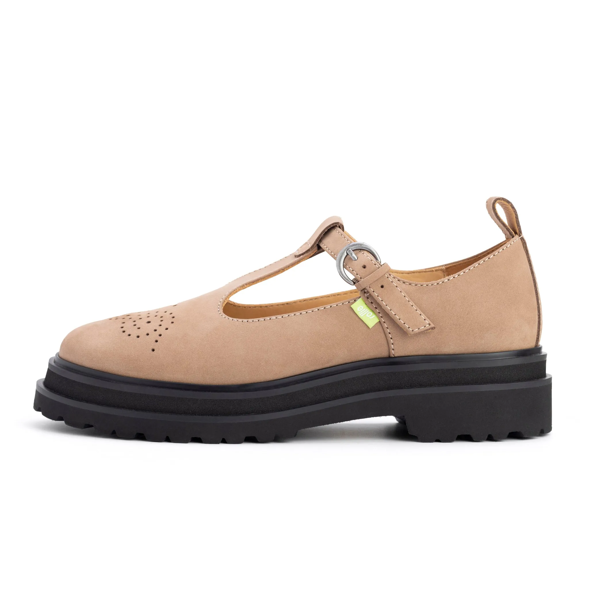 Loafer Step T-Bar Taupe