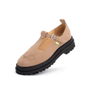 Loafer Step T-Bar Taupe