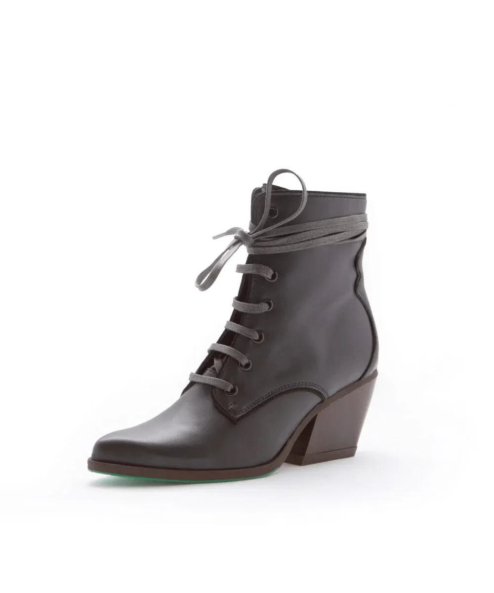Lot AppleSkin Vegan Leather Cowboy Boots | Black