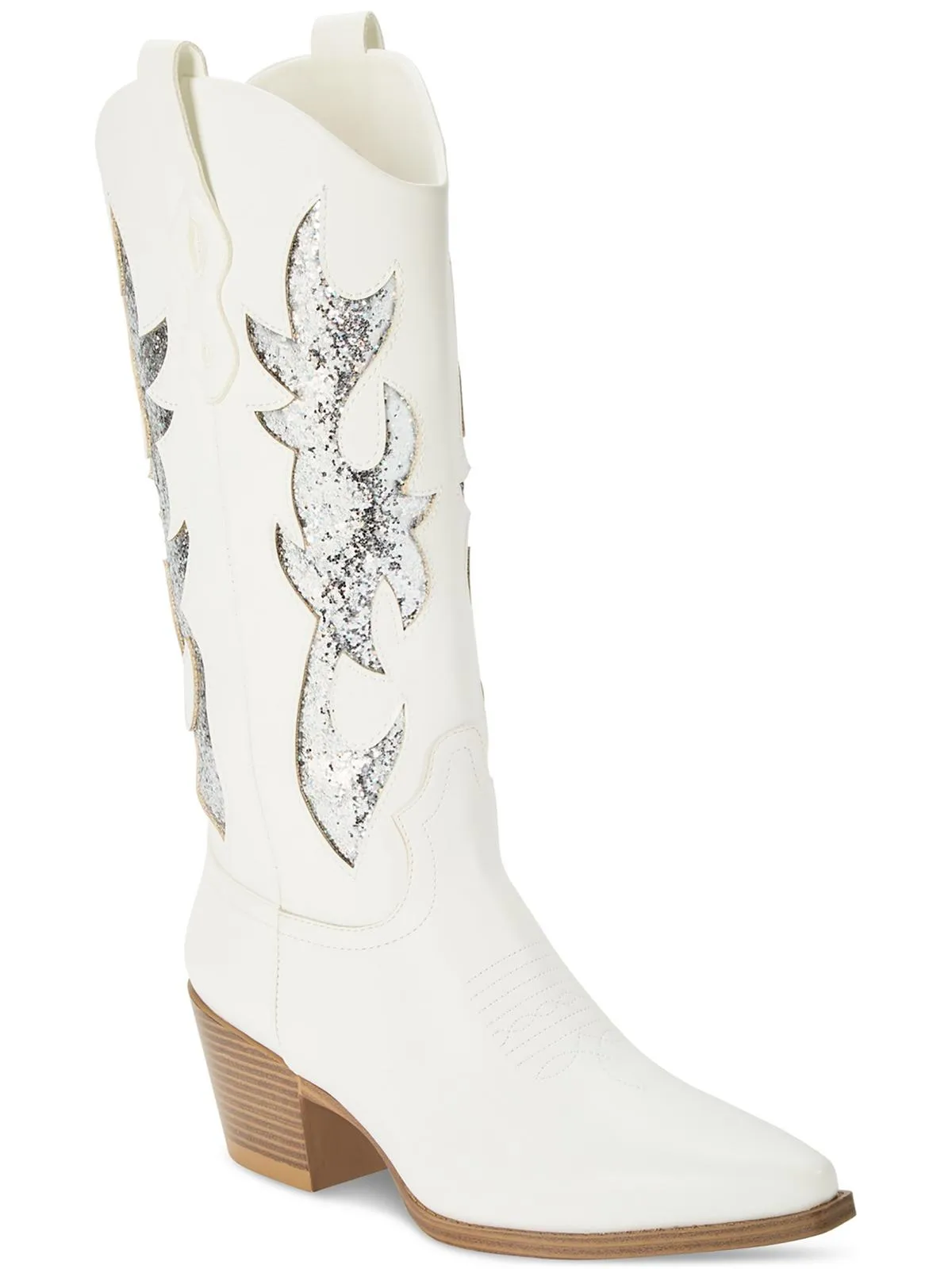 Lucah Womens Faux Leather Tall Cowboy, Western Boots