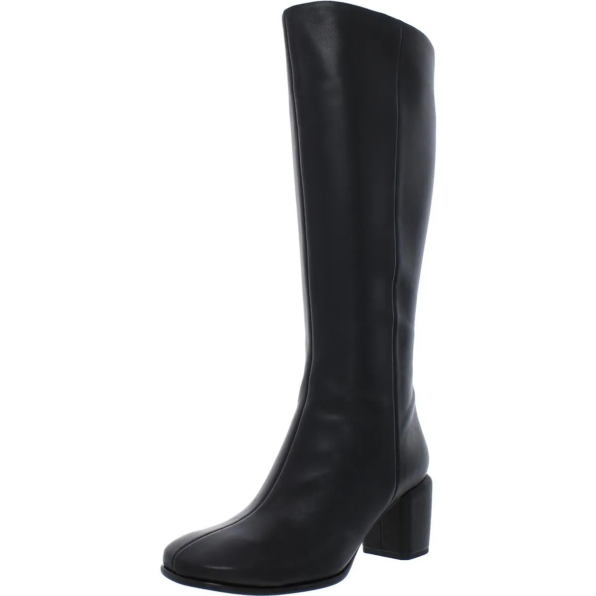 Maggie Womens Zipper Wide Calf Knee-High Boots