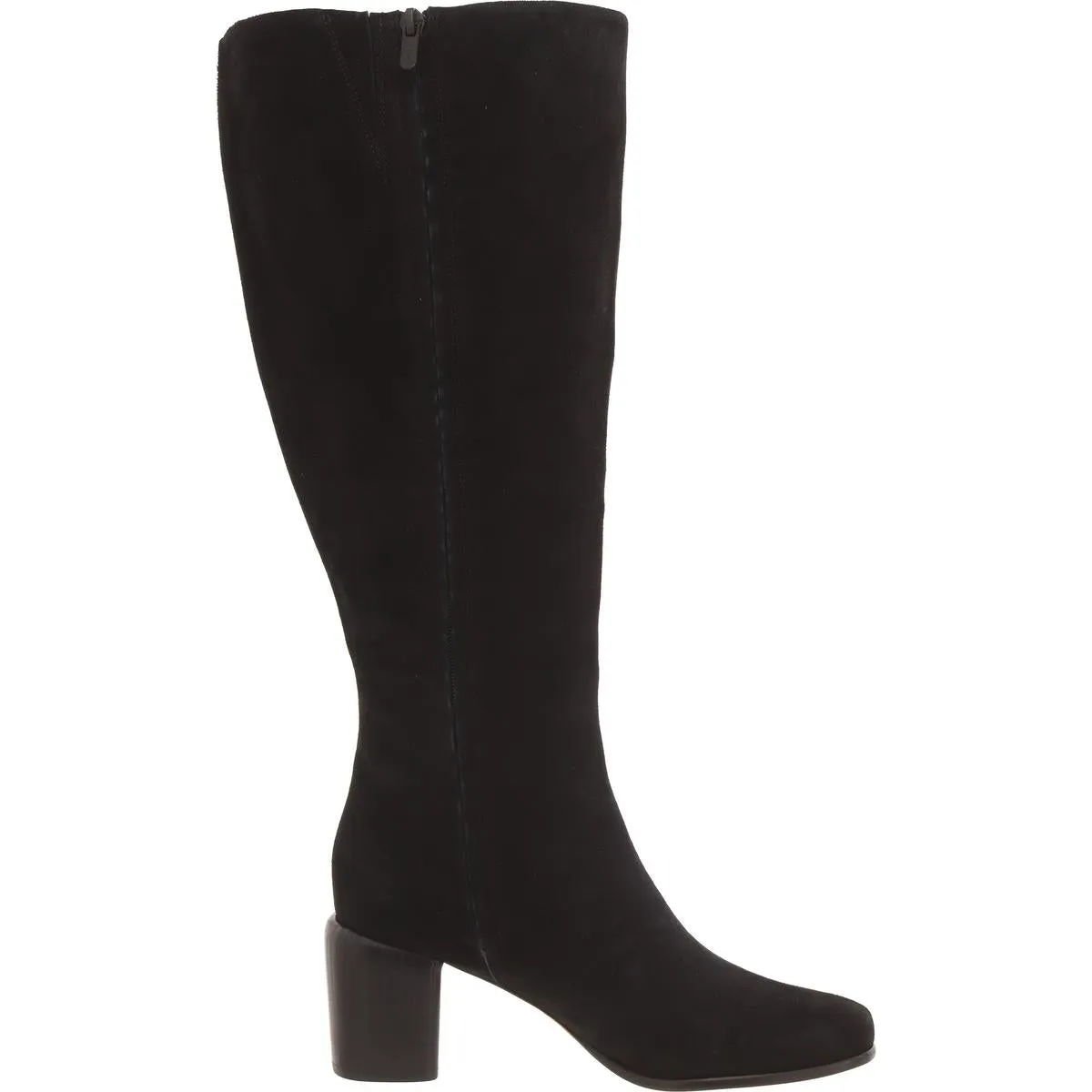 Maggie Womens Zipper Wide Calf Knee-High Boots
