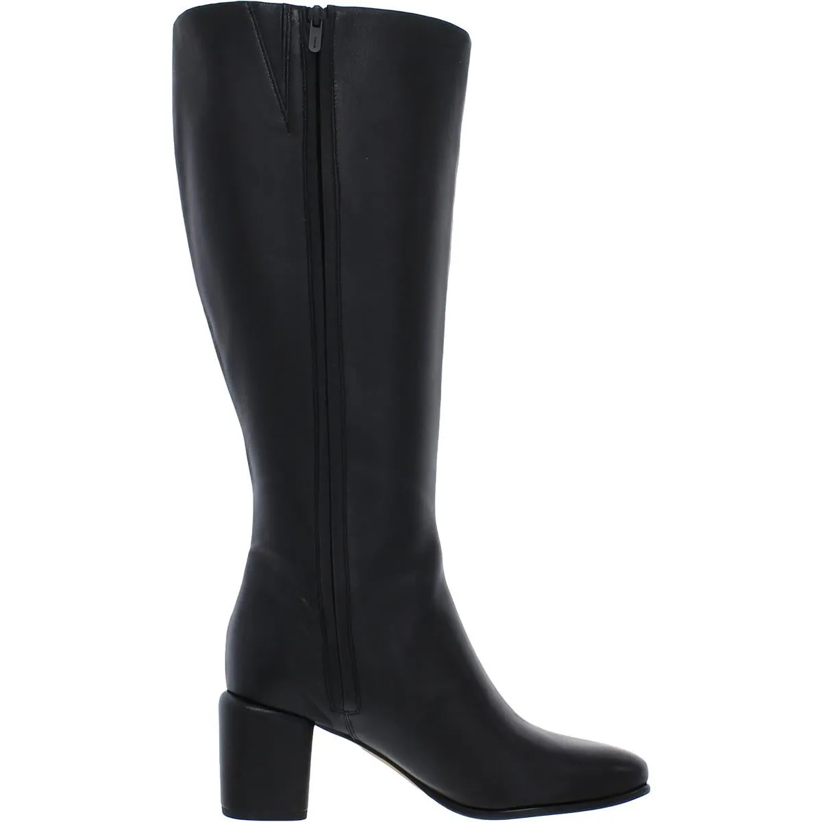 Maggie Womens Zipper Wide Calf Knee-High Boots