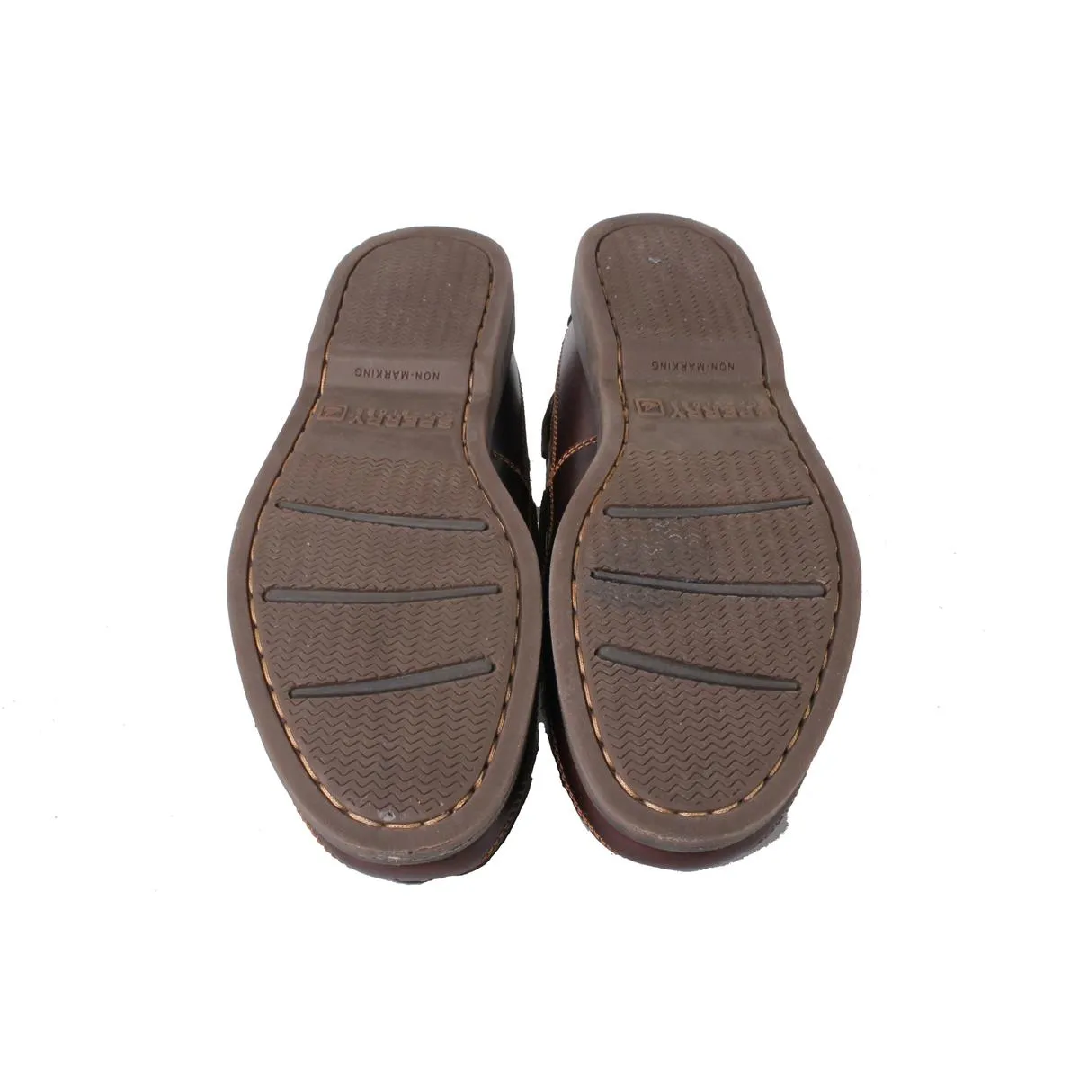 Mako 2 Eye Moc Mens Contrast Trim Leather Boat Shoes