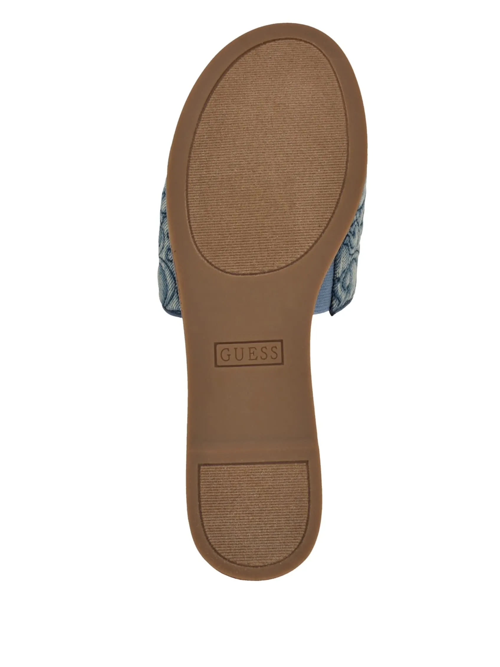 Matties Denim Wooden Platform Sandals