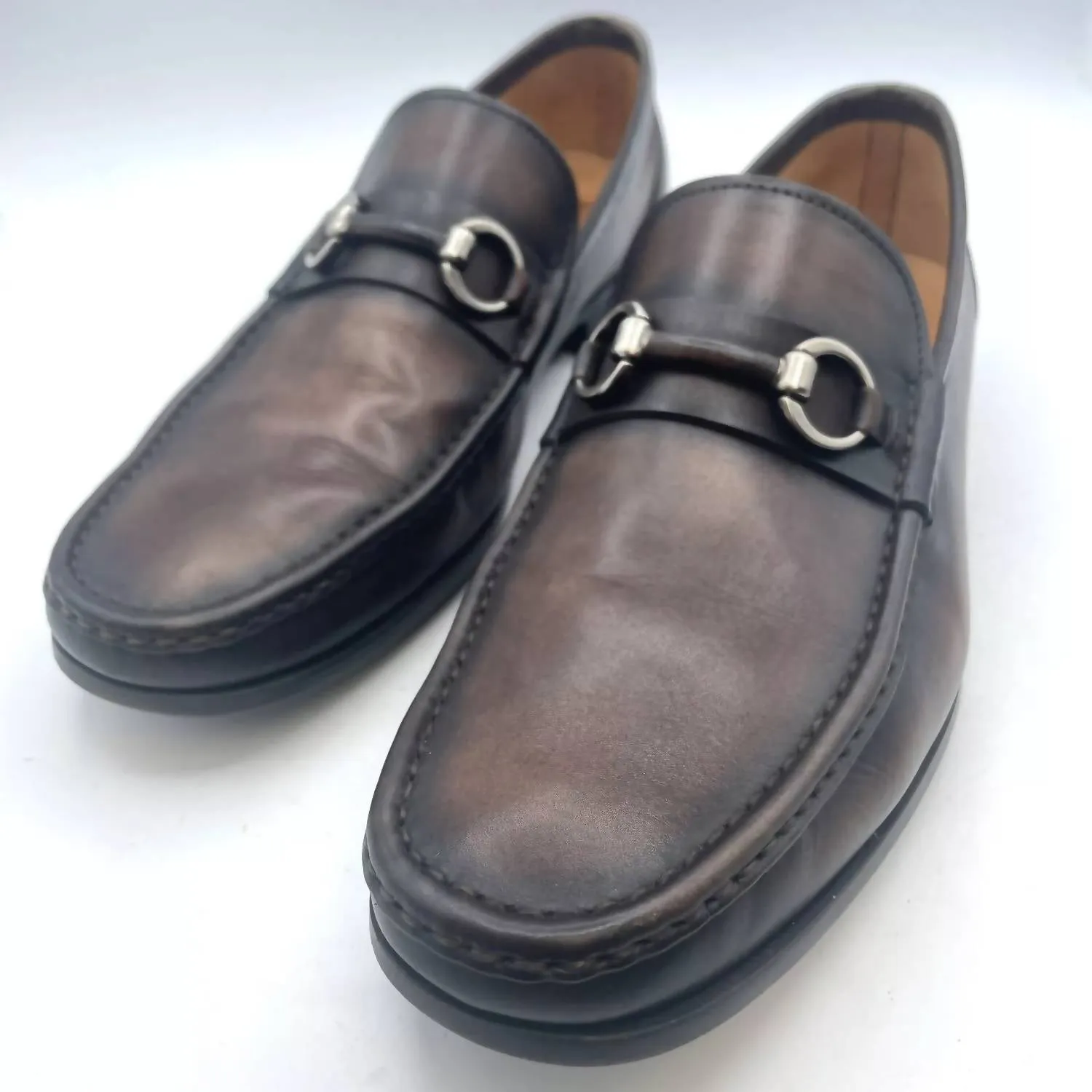 Men's Blas Leather Loafer In Cacao