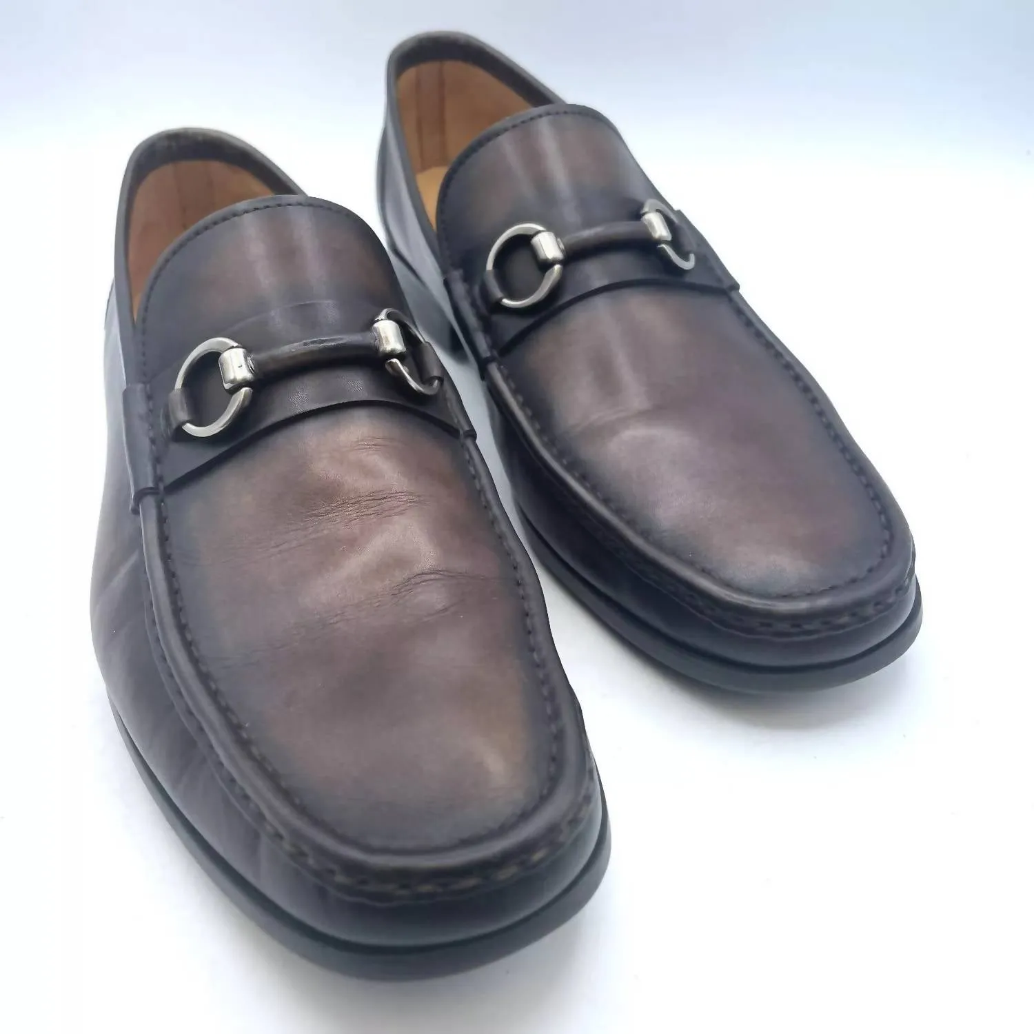 Men's Blas Leather Loafer In Cacao