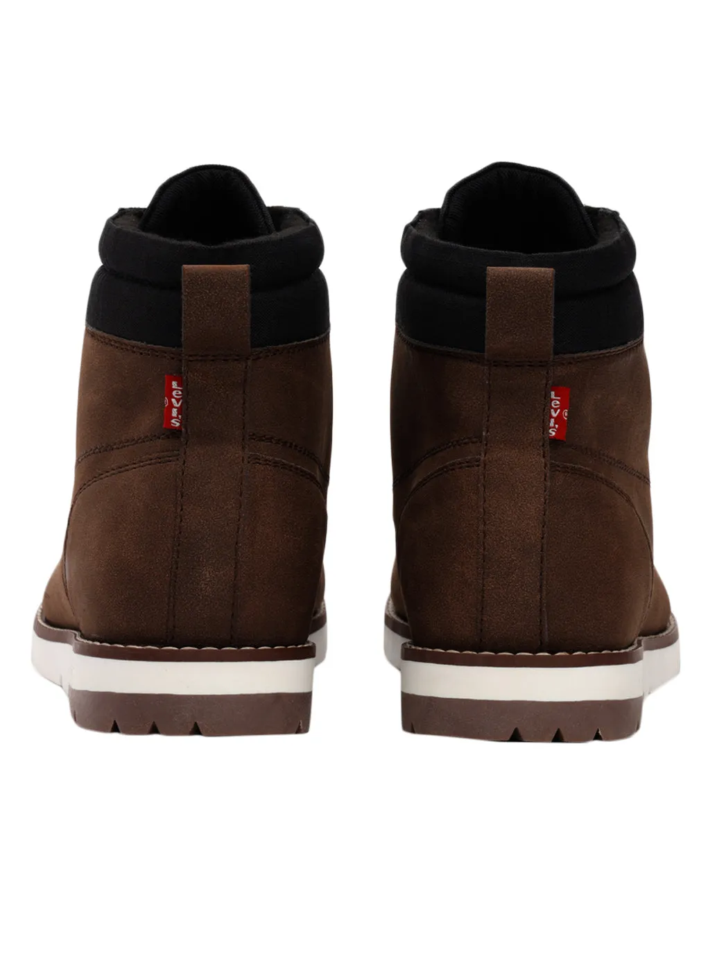 Men's Brown Solid Boots