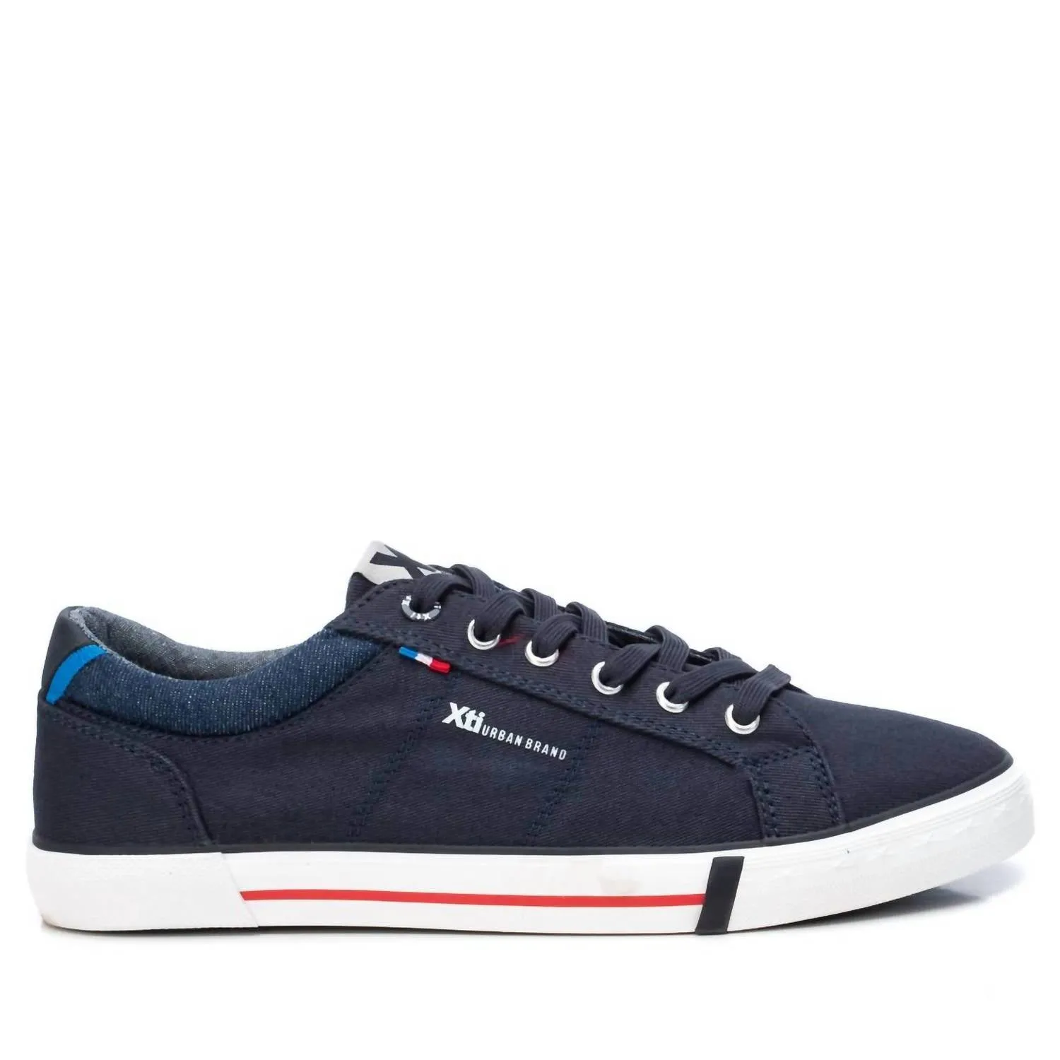 Men's Canvas Sneakers In Navy