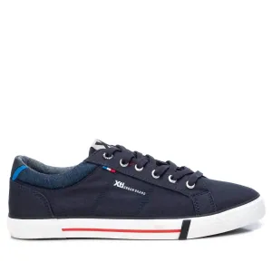 Men's Canvas Sneakers In Navy