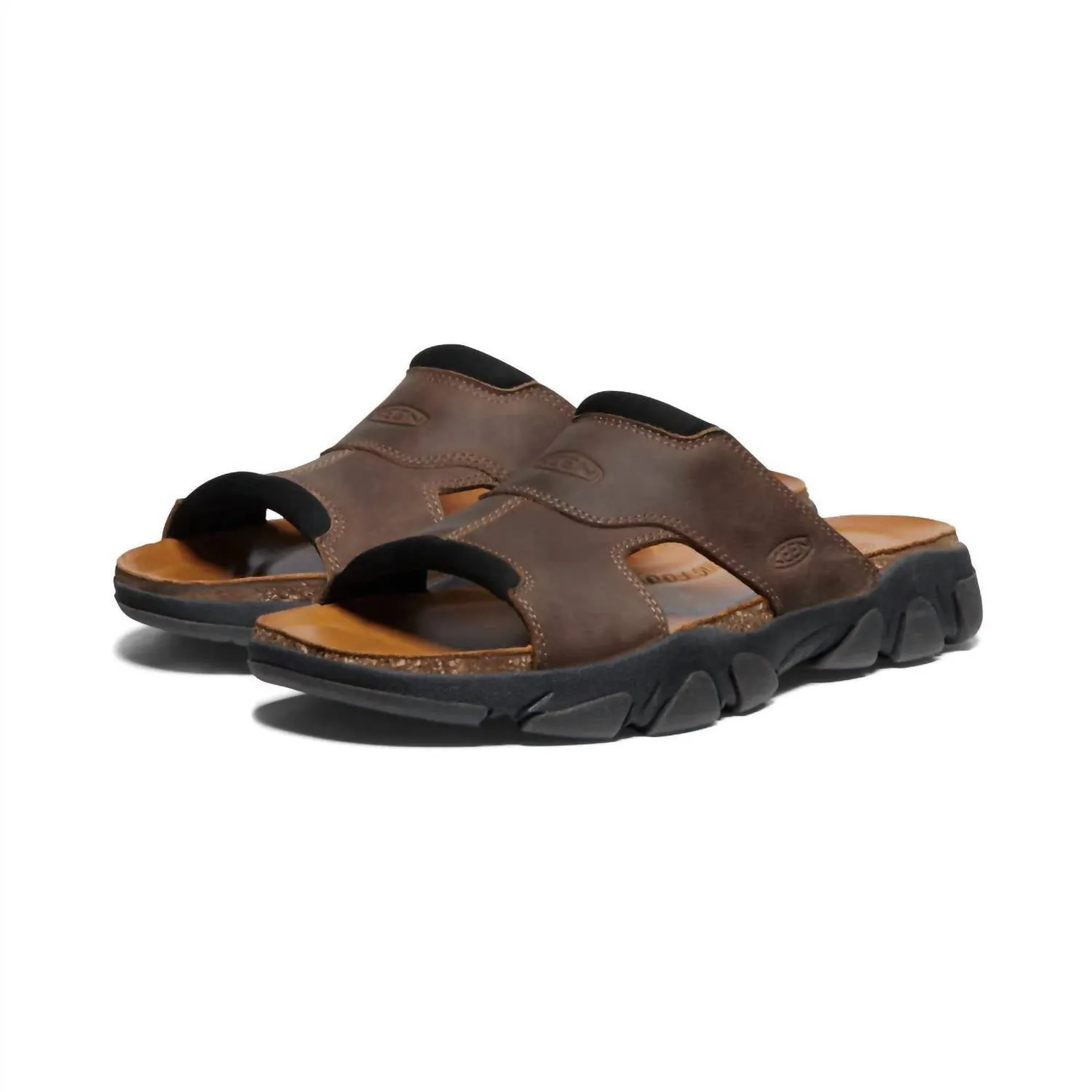 Men's Daytona Ii Slide Sandal In Bison/black
