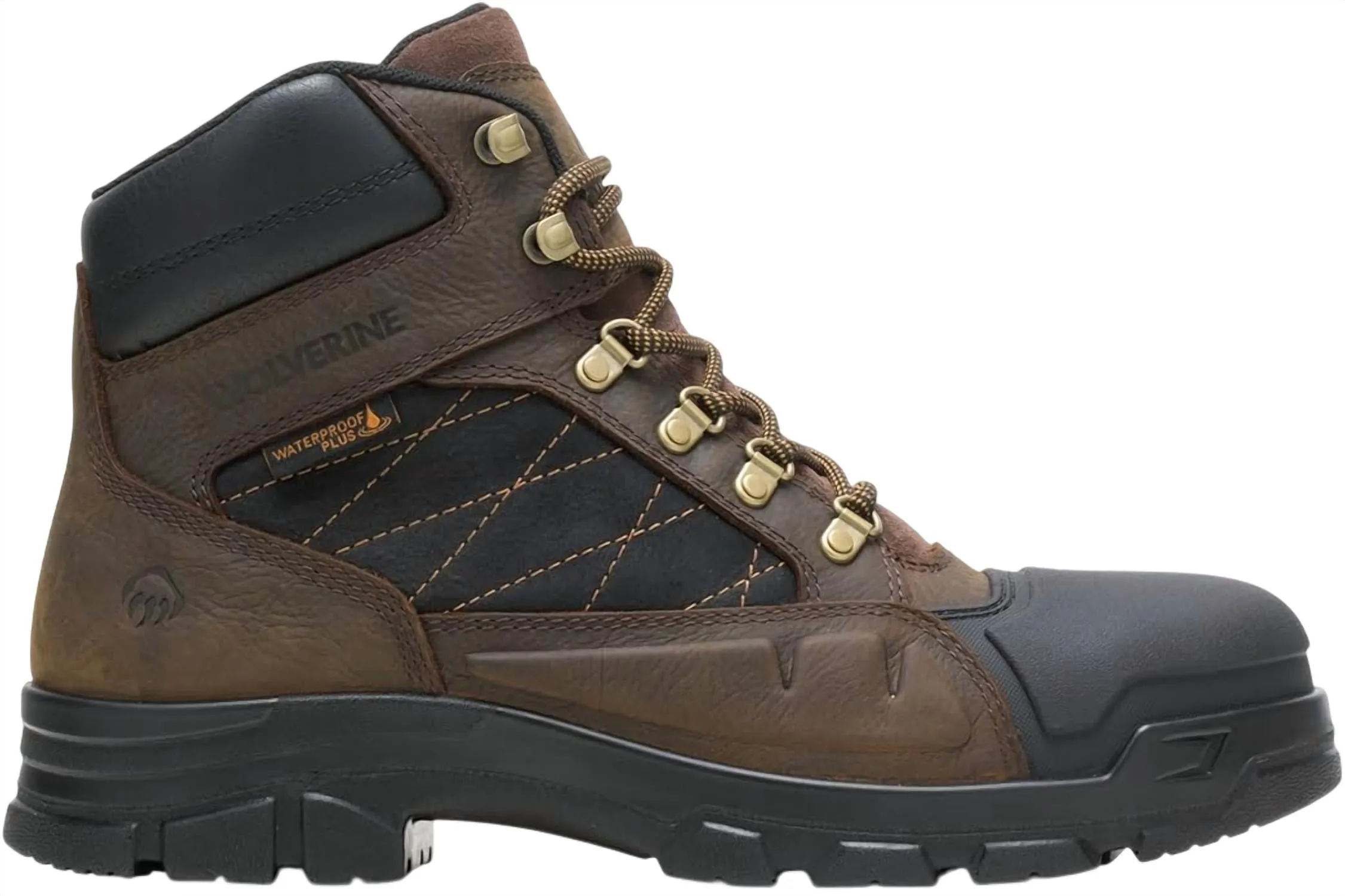Men's Hellcat Toe Construction Boot In Charcoal Grey