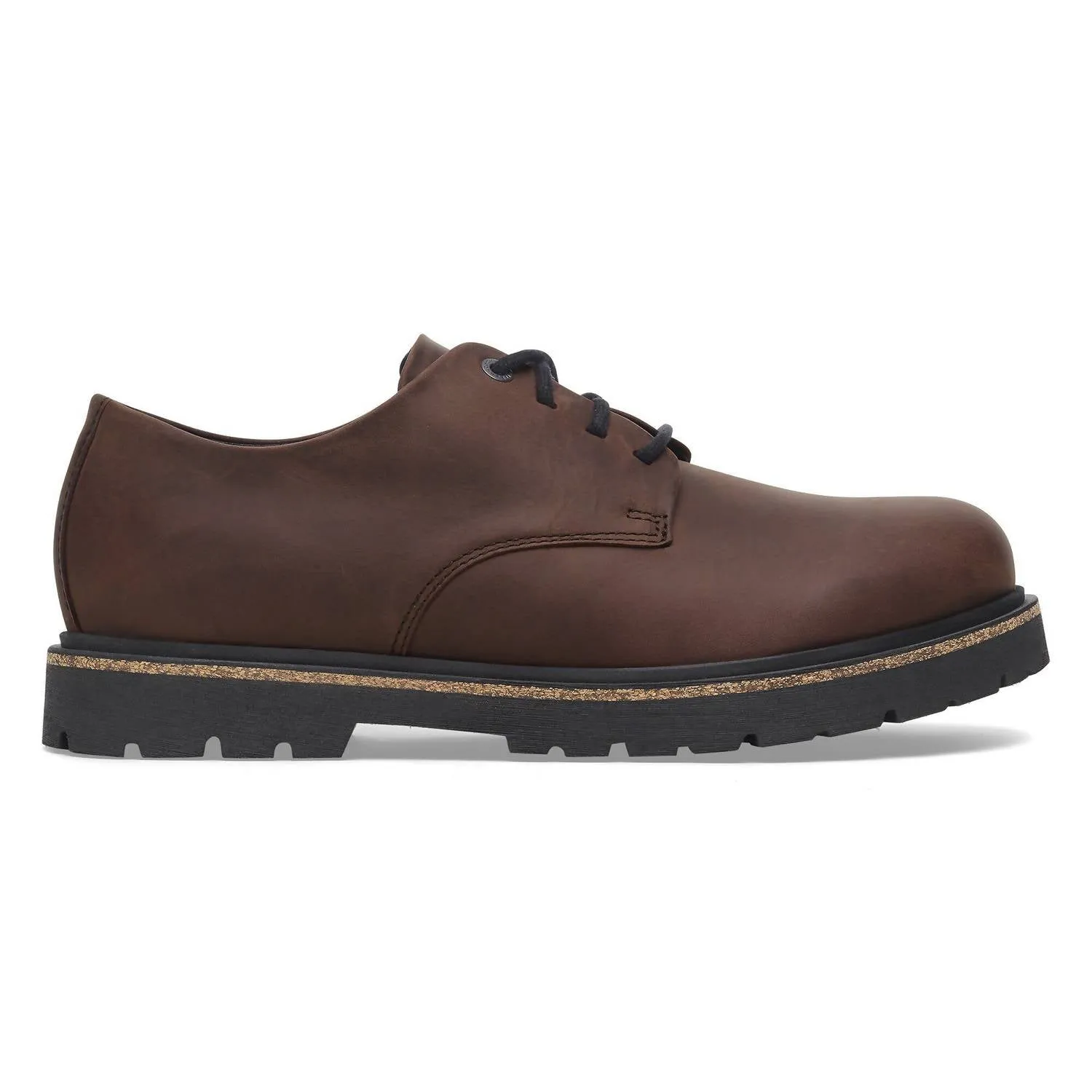 Men's Highwood Lace Low Derby Shoes In Habana