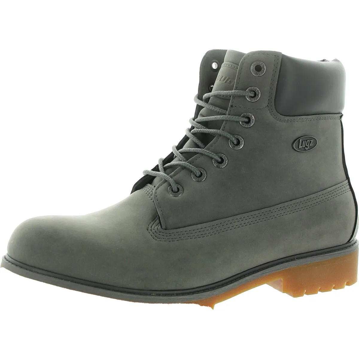 Mens Lace-Up Man Made Combat & Lace-Up Boots