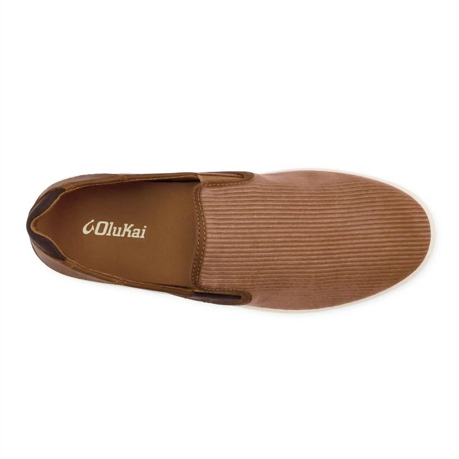 Men's Lae��Ahi Kapa Sneakers In Tan/dark Wood