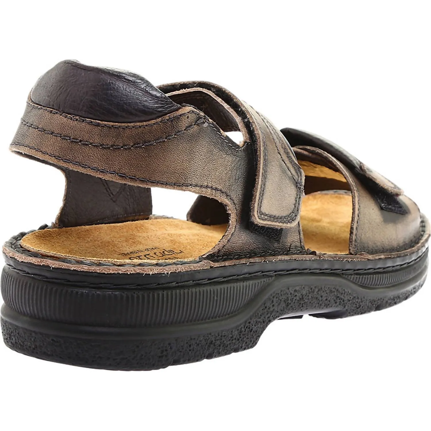 Men's Lappland Sandal In Vintage Grey Leather