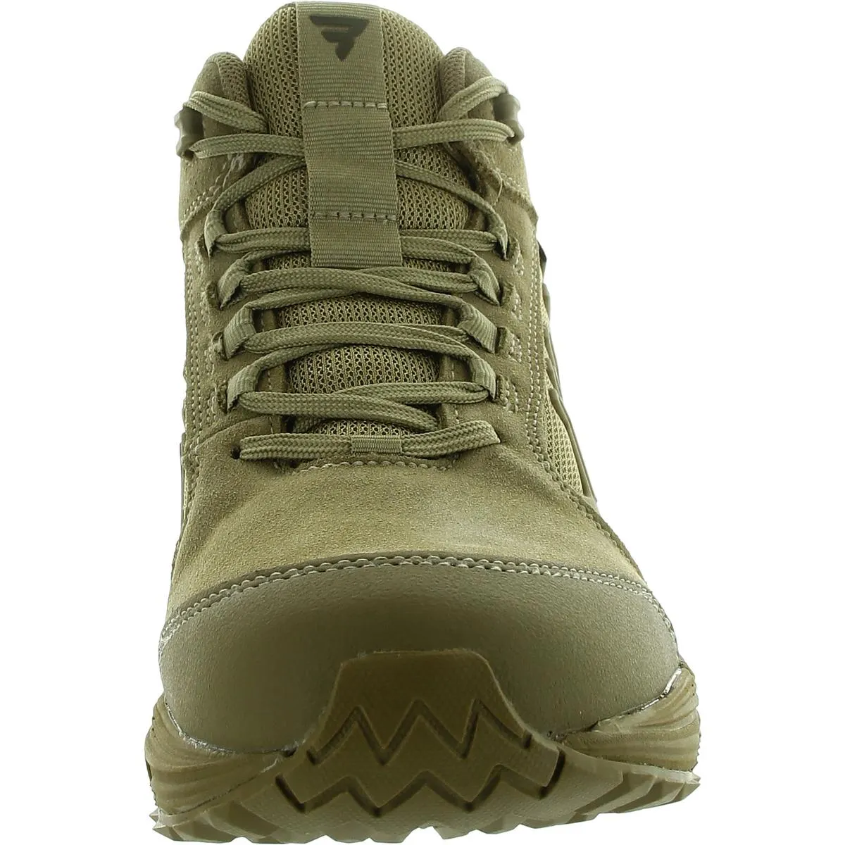 Mens Mesh Inset Combat & Lace-Up Boots