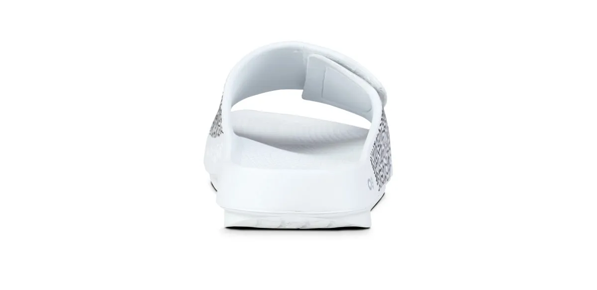 Men's OOahh Sport Flex Sandal - White Labyrinth (SALE)