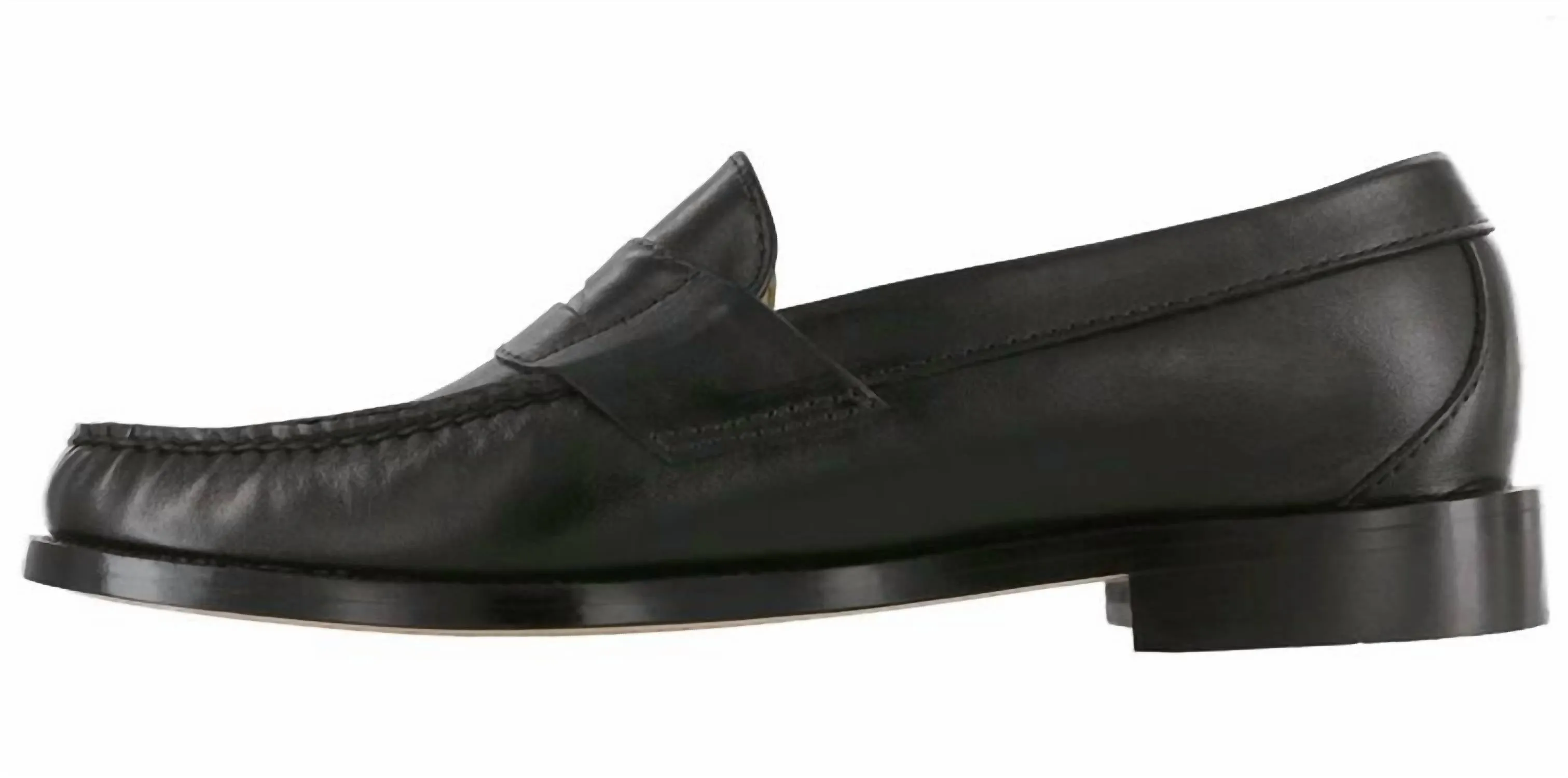 Men's Penny 40 Slip On Loafer - Wide Width In Black