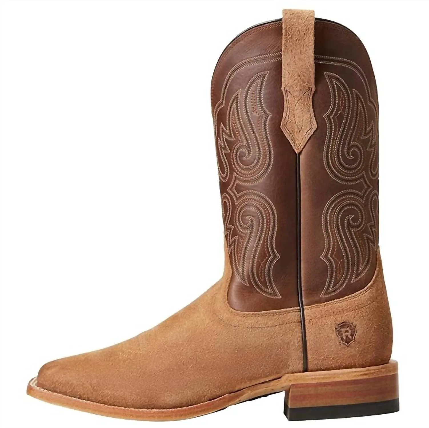 Men's Relentless Sic 'em Western Boot In Frontier Brown/cliff Brown