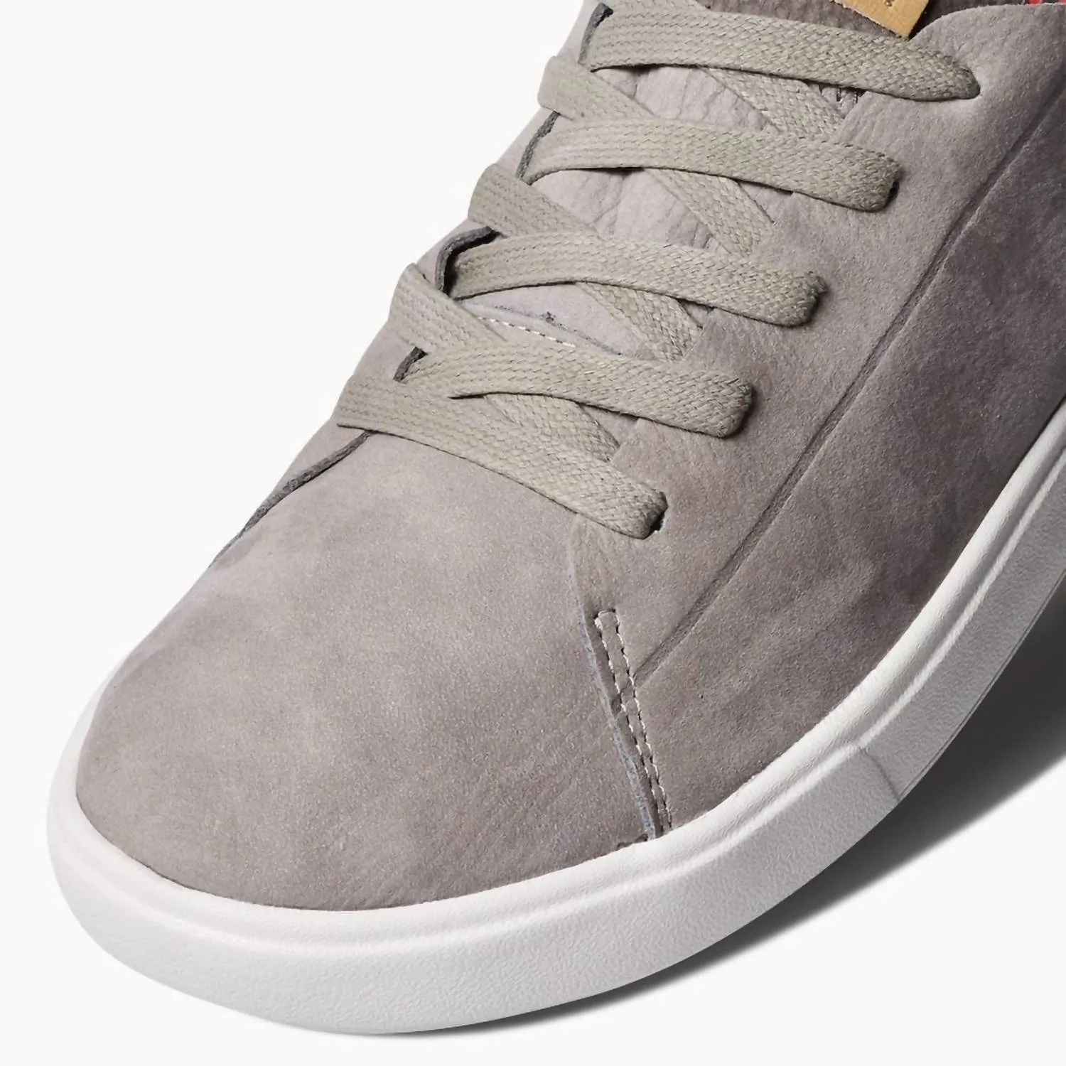 Men's Terramar Le Sneaker In Grey Leather
