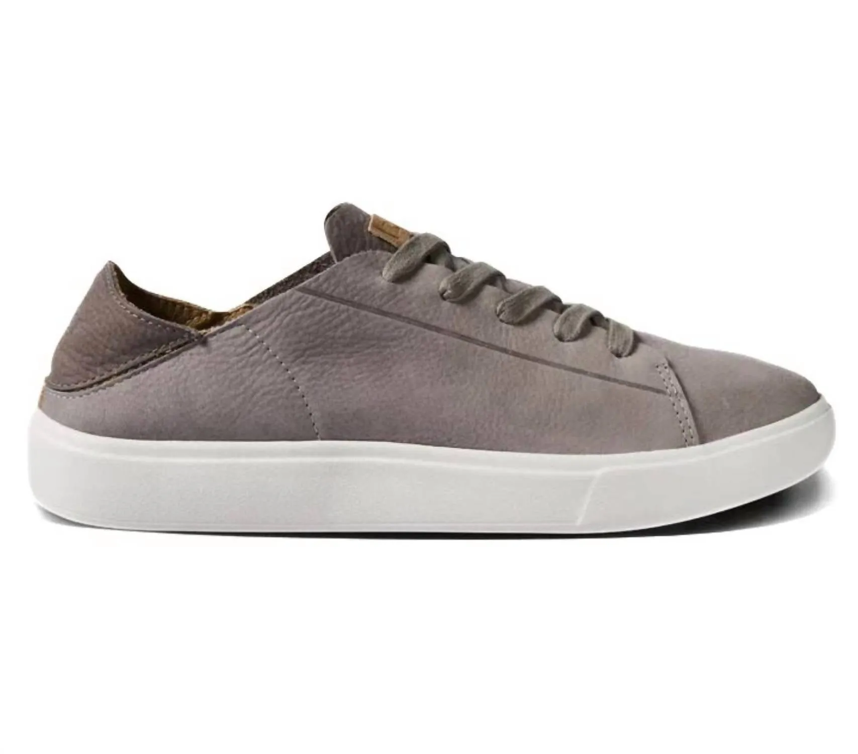 Men's Terramar Le Sneaker In Grey Leather